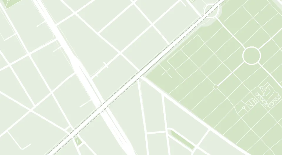 Mapa okoline: Novo groblje